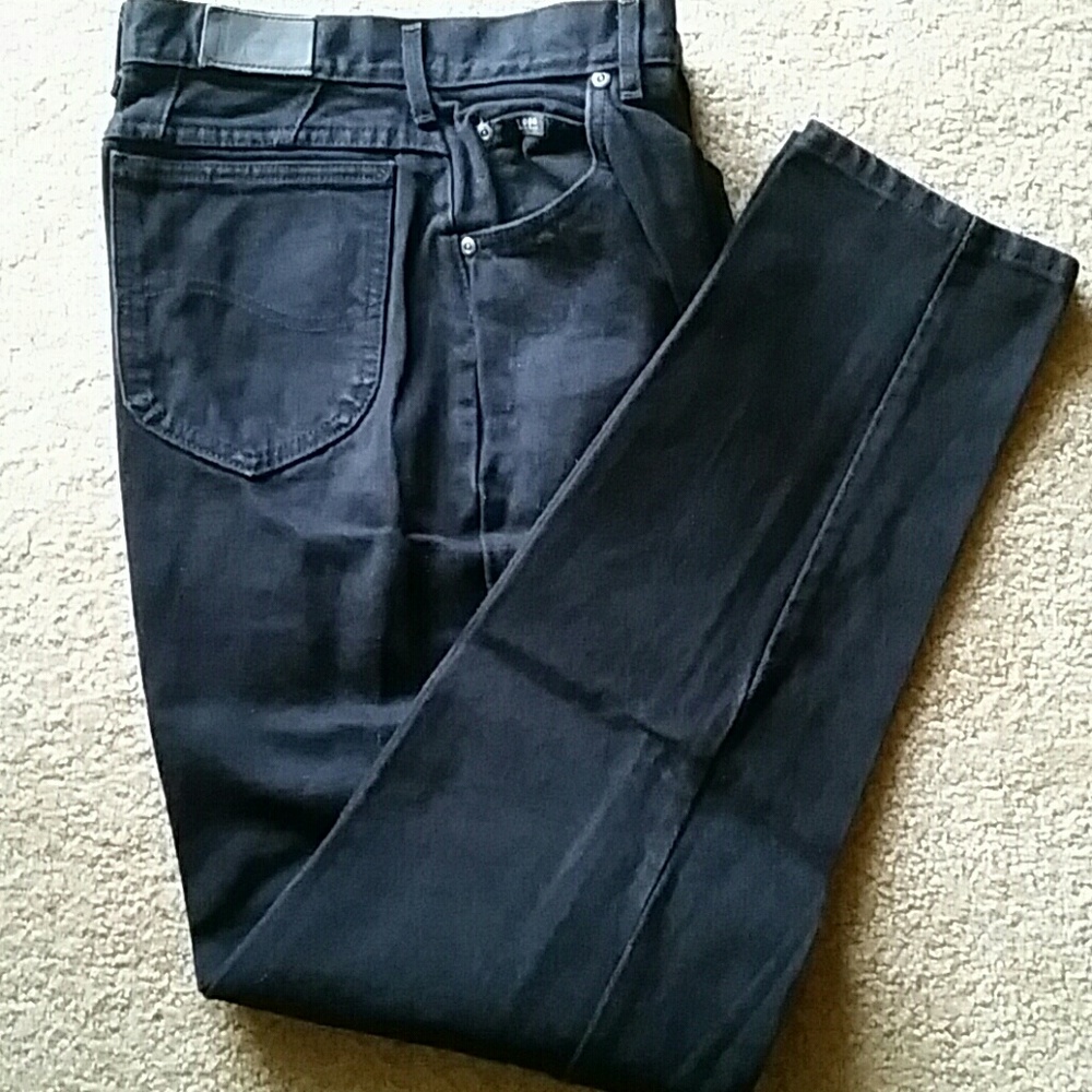 LEE RIDERS BLACK JEANS